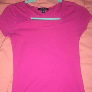 Pink tee